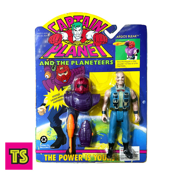 Argos Bleak, Vintage Captain Planet and the Planeteers by Tiger Toys 1991 | ToySack, buy vintage toys at ToySack