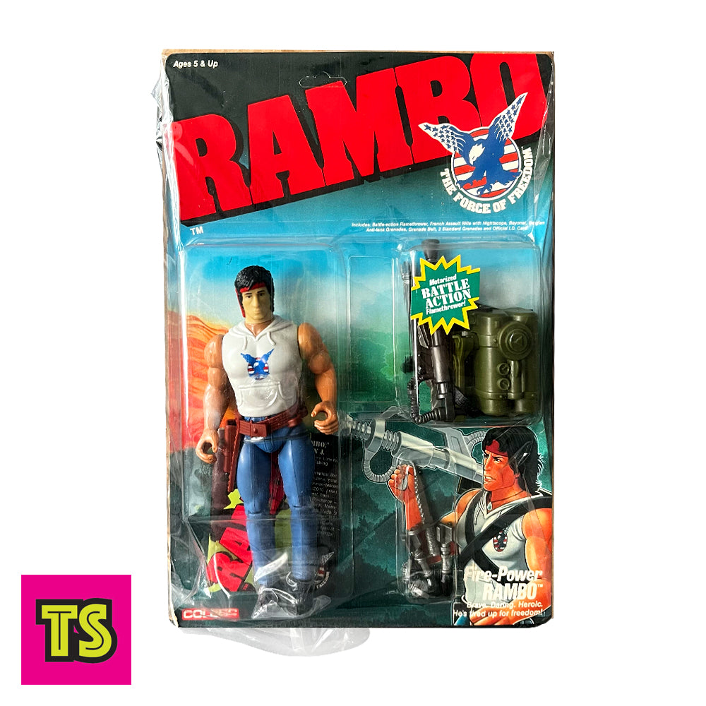 Power Hour Rambo Fire Power Rambo (First Blood), Rambo The Force of Freedom by Coleco ...