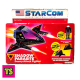 StarCom Shadow Parasite Enemy Attack Fighter, Starcom The U.S. Space Force by Coleco 1987