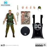 Package Contents, Sergeant Rock Collector Edition #14, DC Multiverse by McFarlane Toys 2024 | ToySack, buy DC toys for sale online at ToySack Philippines