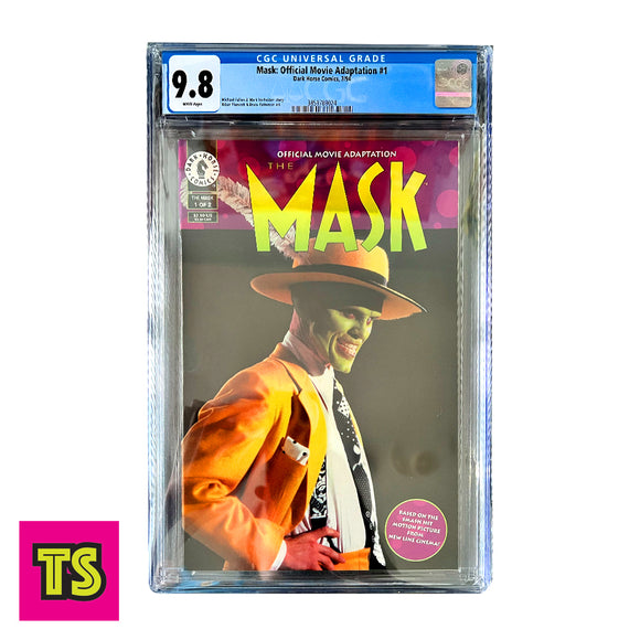 CGC 9.8 The Mask Jim Carrey Comic, Dark Horse Comics 1995