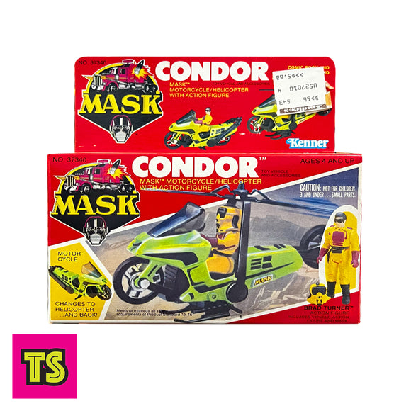 Condor & Brad Turner (Back in Box), M.A.S.K. by Kenner | ToySack, buy vintage Kenner toys for sale online at ToySack