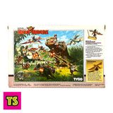 Back of Box, Pteranodon with Rasp Evil Rulon Warrior (Mint - BIB), Vintage Dino-Riders by Tyco 1988 | ToySack, buy vintage toys for sale online at ToySack Philippines