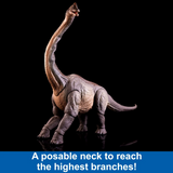 Action Pose 2, Brachiosaurus 32” Long (Premium), Hammond Collection by Mattel 2023 | ToySack, buy Jurassic Park toys for sale online at ToySack Philippines