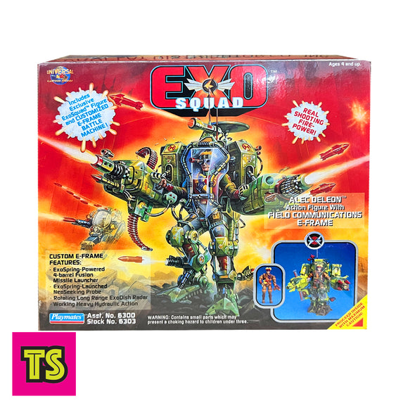 Alec Deleon with Field Communications E-Frame (MISB), EXOSQUAD by Playmates Toys 1994 | ToySack, buy vintage toys for sale online at ToySack Philippines