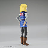 Rear Detail, Figure-rise Android 18, Dragon Ball Super by Bandai Spirits | ToySack, buy Bandai model kits & toys at ToySack