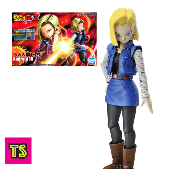 Figure-rise Android 18, Dragon Ball Super by Bandai Spirits | ToySack, buy Bandai model kits & toys at ToySack