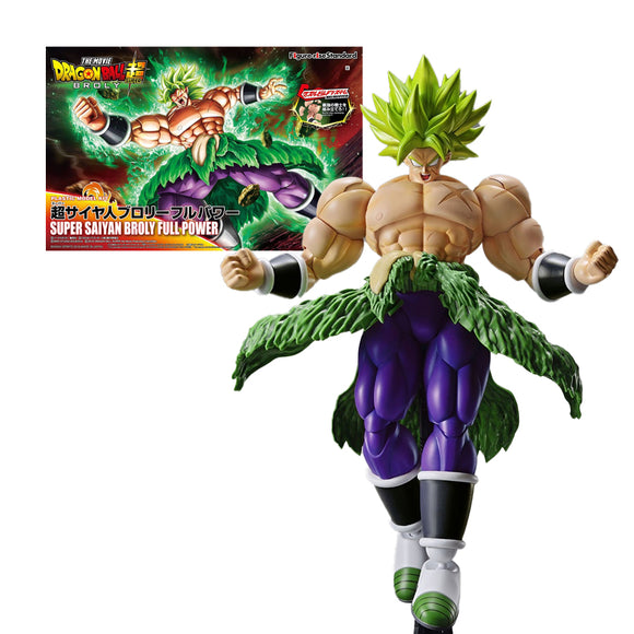 Figure-rise Super Sayian Broly Full Power, Dragon Ball Super by Bandai Spirits | ToySack, buy Bandai model kits for sale at ToySack