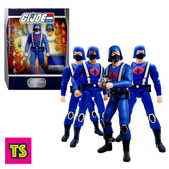 Set of 4 Cobra Troopers Bundle (Brand New, MISB), GI Joe by Super7 | ToySack, buy GI Joe toys for sale online at ToySack