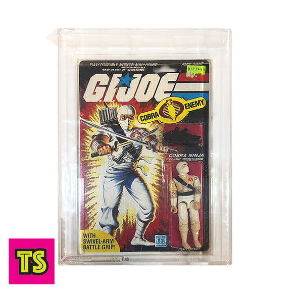 Storm Shadow 1984 AFA 50, GI Joe A Real American Hero (ARAH) by Hasbro | ToySack, buy 80s retro and vintage toys for sale online at ToySack