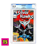 Silver Hawks #1 (Marvel / Star Comics, 1987) CGC 5.5 (Newsstand Edition) | ToySack, buy vintage & retro comics, toys, and collectibles for sale online at ToySack