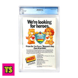 Back of Comic, ThunderCats #1 (Marvel / Star Comics, 1985), CGC 7.5 (White Pages) | ToySack