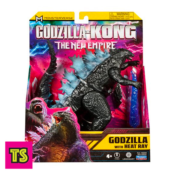 Godzilla with Heat Ray, Godzilla x Kong: The New Empire Movie Monster 6-Inch Basic Action Figure by Playmates Toys 2024 | ToySack, buy monster toys for sale online at ToySack Philippines