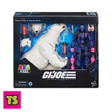 Box Packaging Details, Snake Eyes & Polar Bear, GI Joe Classified Cartoon Series by Hasbro 2025 | ToySack, buy retro and vintage themed toys from the 80s online at ToySack
