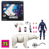 Snake Eyes & Polar Bear, GI Joe Classified Cartoon Series by Hasbro 2025 | ToySack, buy retro and vintage themed toys from the 80s online at ToySack