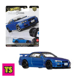 Nissan Skyline GT-R V-Spec II (BNR34), Hot Wheels Premium Car Culture Timeless Icons by Mattel 2025 | ToySack, buy premium Hot Wheels diecast 1:64 car collectibles for sale online at ToySack