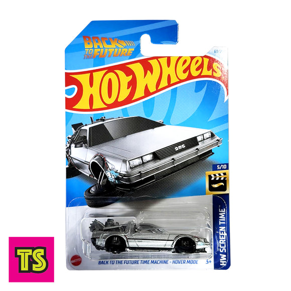 Back to the Future II Time Machine - Hover Mode (DeLorean), Screen Time Hot Wheels by Mattel | ToySack, buy modern and classic Hot Wheels 1/64 diecast cars for sale online at ToySack