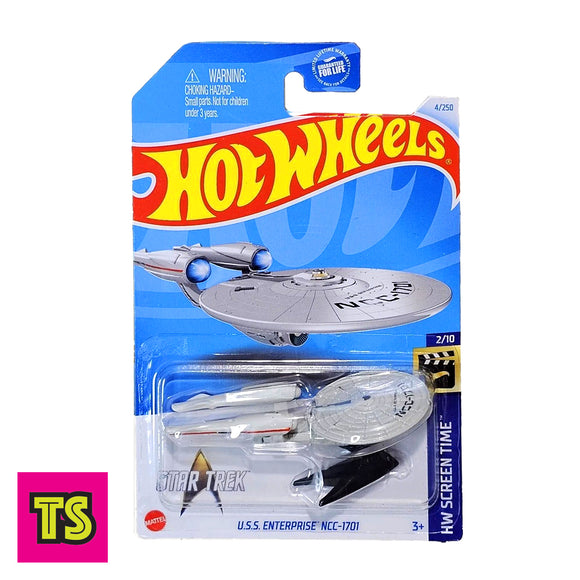 Star Trek U.S.S Enterprise NCC-1701 (Star Trek 2009 J.J. Abrams), Screen Time Hot Wheels by Mattel | ToySack, buy modern and classic Hot Wheels 1/64 diecast cars for sale online at ToySack