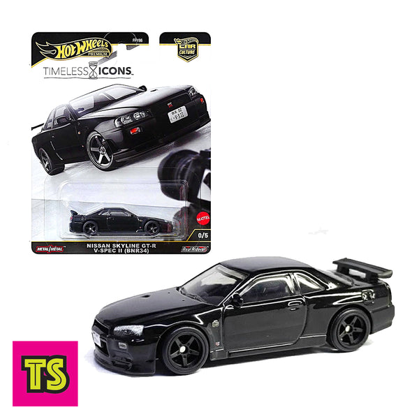 CHASE 0/5 Nissan Skyline GT-R V-Spec II (BNR34) (Black), Hot