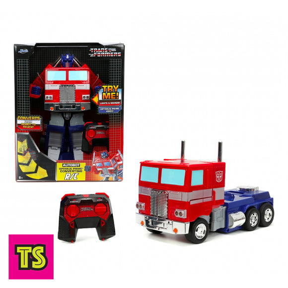 Jada Optimus Prime Remote Control (R/C)Transforming Toy, Transformers by Jada Toys 2023 | ToySack, buy Transformers toys for sale online at ToySack Philippines