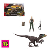 Zora Bennet and Velociraptor, Jurassic World Rebirth by Mattel 2025 | ToySack, buy Jurassic Park dinosaur toys and collectibles for sale online at ToySack
