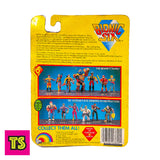 Back of Card Details, Bunji (Sealed Card), Vintage Bionic Six by LJN 1986 | ToySack, buy 1980s vintage action figures, toys, vehicles, and collectibles for sale online at ToySack. 

We ship internationally.