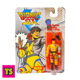 Bunji (Sealed Card, Sealed with Top Card Wear), Vintage Bionic Six by LJN 1986 | ToySack, buy 1980s vintage action figures, toys, vehicles, and collectibles for sale online at ToySack. 

We ship internationally.