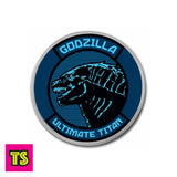 Colorized Front of Coin Brilliant Uncirculated, 2021 1 oz Silver Niue Godzilla vs. Kong – Godzilla “Ultimate Destroyer”, LPM Group Limited (Colorized BU | LPM / Toho / Legendary Licensed) | ToySack, buy gold and silver bullion coins for sale online at ToySack