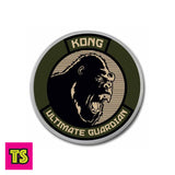 Detail of Front of Colorized Silver Coin, 2021 1 oz Silver Niue Godzilla vs. Kong – Kong “Ultimate Destroyer”, LPM Group Limited (Colorized BU | LPM / Toho / Legendary Licensed) | ToySack, buy gold and silver bullion coins for sale online at ToySack