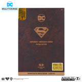Box Package Details, Superman (Unchained Armor Patina) Limited 10,000 Pcs, DC Multiverse by McFarlane Toys 2023 | ToySack, buy DC toys for sale online at ToySack Philippines