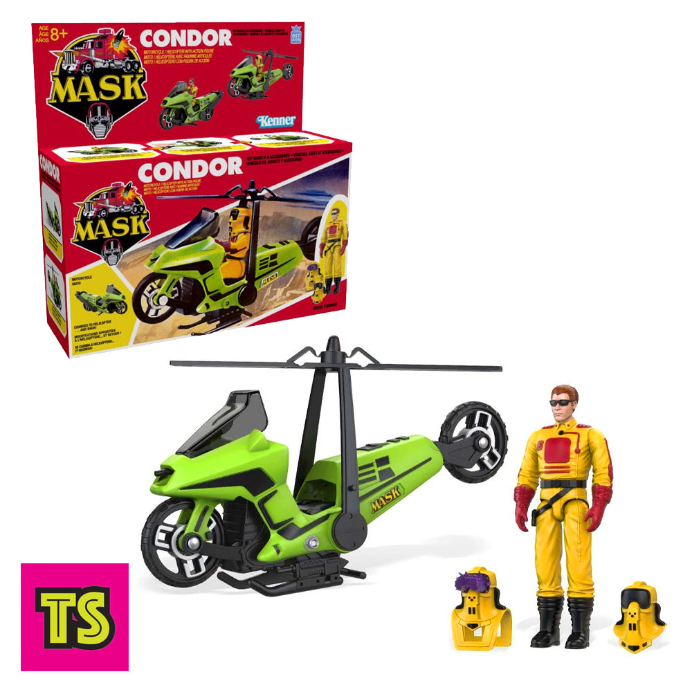Kenner 1986 M.A.S.K. MASK Condor Complete with Box (1OO Kenner 1986 M.A.S.K. MASK Condor Complete with Box (1OO