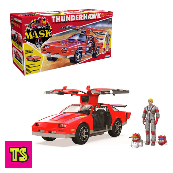 Thunderhawk with Matt Trakker (Pre-Order Reservation Fee), M.A.S.K. Retro by The Loyal Subjects | ToySack, buy retro and vintage 80s and 90s toys for sale online at ToySack