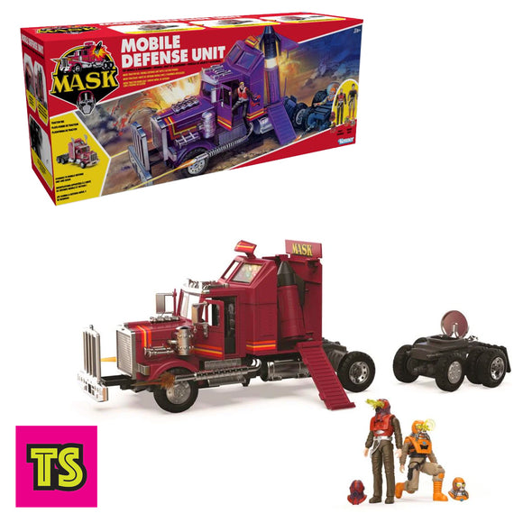 Mobile Defense Unit (Rhino) with Matt Trakker and Bruce Sato (Pre-Order Reservation Fee), M.A.S.K. Retro by The Loyal Subjects | ToySack, buy 80s and 90s retro toys and collecitbles for sale online at ToySack