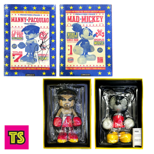 Set of Manny Pacquiao (Signed) x Mickey Mouse, Promoters of