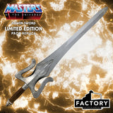 Promotional Image, He-Man's Power Sword (1:1 Lifesize Replica), Masters of the Universe Props by Factory Entertainment | ToySack, buy props & replicas for sale online at ToySack