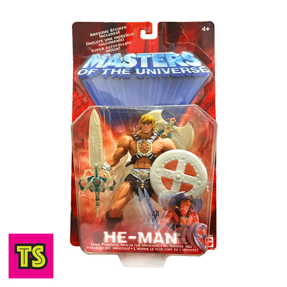 He-Man, MOTU The Masters of the Universe 2002 by Mattel | ToySack, buy He-Man toys and collectibles for sale online at ToySack
