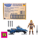 He-Man & Sky Sled MOTU Movie '26 (Brand New in Sealed Box), He-Man Masters of the Universe Movie First Ones by Mattel 2026 | ToySack, buy modern and vintage MOTU action figures, playsets, vehicles, and collectibles for sale online at ToySack.

We ship internationally.