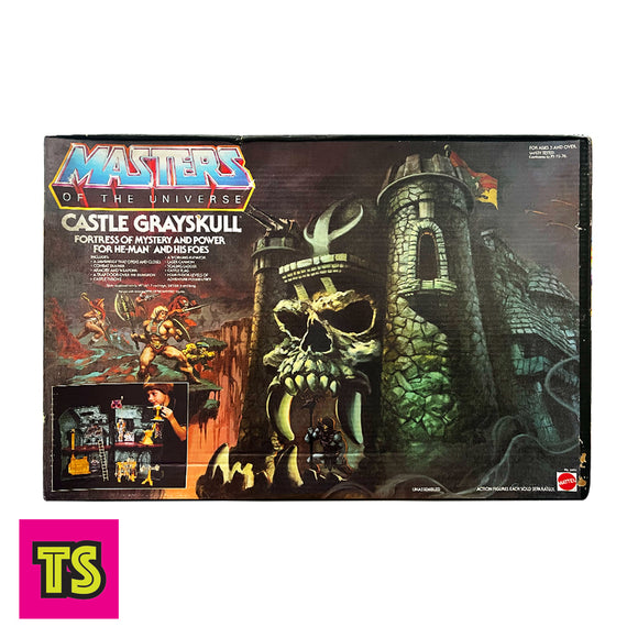 Castle Grayskull (Mint in Sealed Box), Masters of the Universe by Mattel 1983 | ToySack, buy vintage He-Man toys for sale online at ToySack