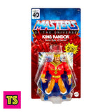 Box Package Details, King Randor 40th Anniversary, He-Man& the Masters of the Universe Origins by Mattel | ToySack, buy modern and vintage MOTU He-Man action figures, toys, and collectibles for sale online at ToySack. 

We ship inernationally. 