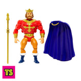 Contents, King Randor 40th Anniversary, He-Man& the Masters of the Universe Origins by Mattel | ToySack, buy modern and vintage MOTU He-Man action figures, toys, and collectibles for sale online at ToySack. 

We ship inernationally. 