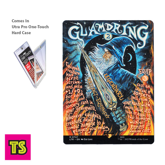 Glamdring Poster Artwork Series Mythic 0747, Magic: The Gathering – Tales of Middle-earth with Ultra Pro One-Touch Case Included | ToySack, buy Magic the Gathering MTG cards for sale online at ToySack