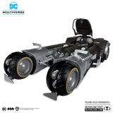 Angled Shot (Batman Figure Sold Separately), White Knight Batmobile, DC Multiverse by McFarlane Toys 2024 | ToySack, buy DC toys for sale online at ToySack Philippines