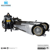 Side View (Batman Figure Sold Separately), White Knight Batmobile, DC Multiverse by McFarlane Toys 2024 | ToySack, buy DC toys for sale online at ToySack Philippines