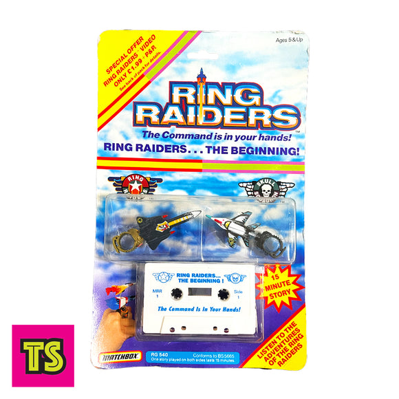 Ring Raiders The Beginning The Command is Your Hands 2-Pack Jets with Audio Cassette Tape, Matchbox | ToySack, buy vintage Matchbox toys for sale online at ToySack