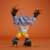 Streex Action Shot, Wave 2 Set: Streex, Slammu, & Dr. Piranoid, Retro Street Sharks by Mattel 2024 | ToySack, buy vintage toys for sale online at ToySack Philippines