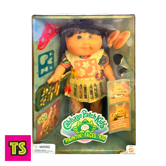 Paintin' Faces 'Kid (14-Inches Tall) Sealed Brand New, Cabbage Patch Kids by Mattel 1996 | ToySack, buy vintage toys for sale online at ToySack Philippines