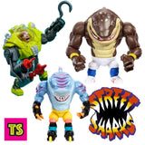 Wave 2 Set: Streex, Slammu, & Dr. Piranoid, Retro Street Sharks by Mattel 2024 | ToySack, buy vintage toys for sale online at ToySack Philippines