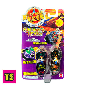 Shrunken Heads (Taiwan Release), Vintage Mighty Max by Mattel 1993 | ToySack, buy vintage Mattel toys for sale online at ToySack Philippines