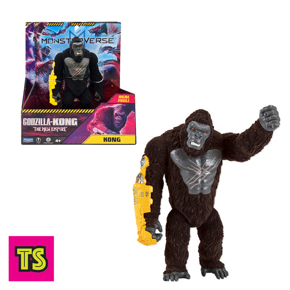 Kong Real Feel (Fur), Godzilla x Kong: The New Empire Movie Monster 6-Inch Basic Action Figure by Playmates Toys 2025 | ToySack, buy monster toys for sale online at ToySack Philippines