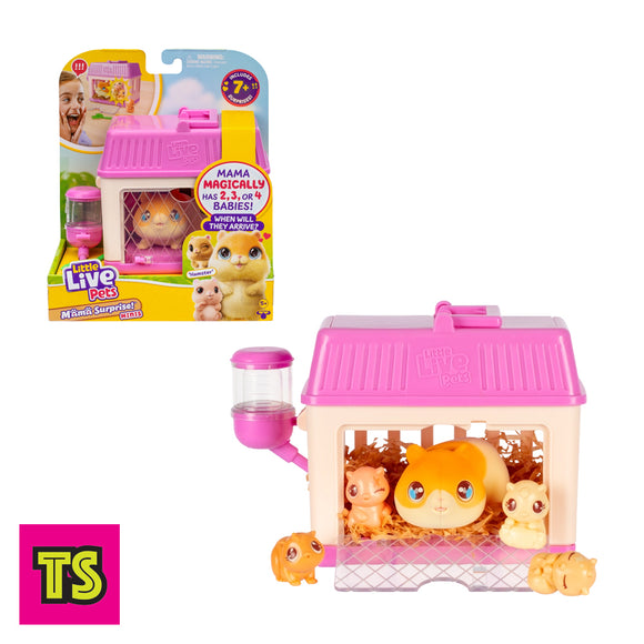 Little Live Pets: Mama Surprise Minis: Hamster, by Moose Toys 2025 | ToySack, buy kids toys for birthday and Christmas gifts online at ToySack